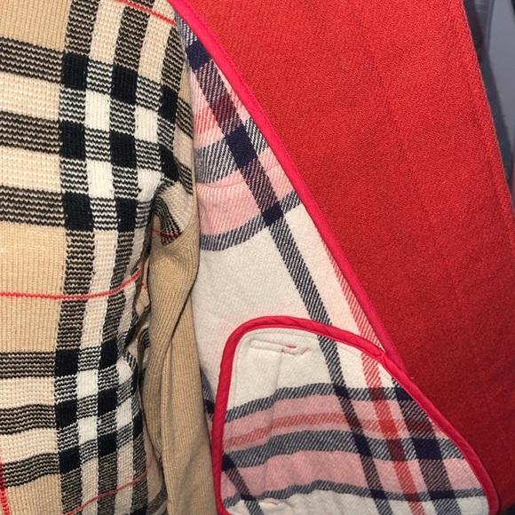 Preloved Burberry wool toggle coat great condition size 38 - Picture 7 of 13